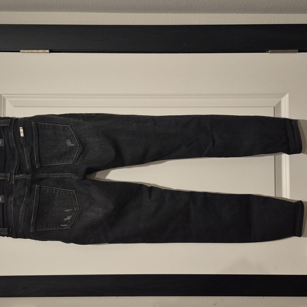KanCan Women's Skinny Jeans - Dark Grey/Black - Picture 2 of 2